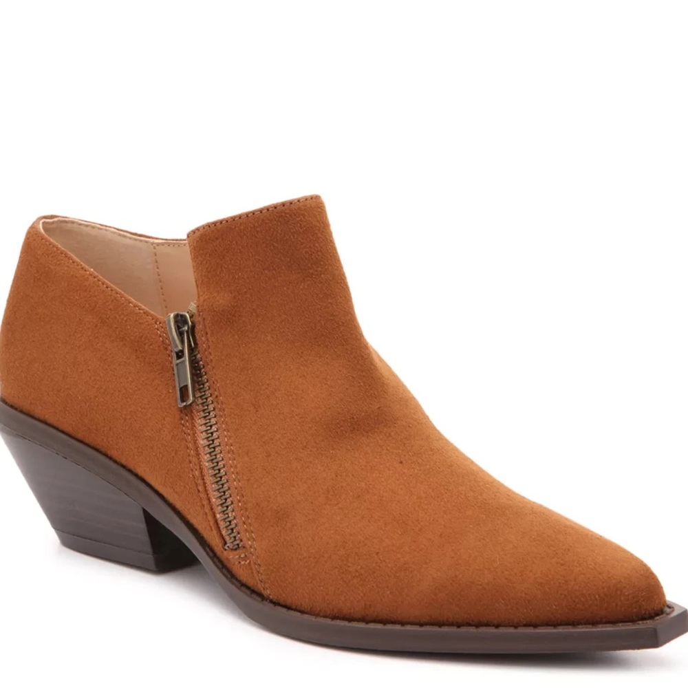 Women's Brown Suede Ankle Boots